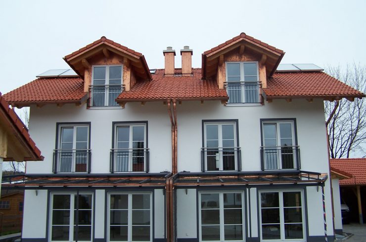 Sindelsdorf: Topmoderne neuwertige DHH mit Bergblick